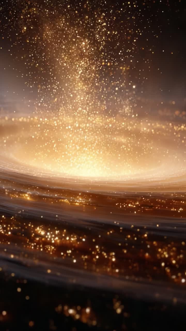 Uno straordinario fenomeno cosmico: immagini suggestive del cuore di una galassia gloriosa circondato da polvere di stelle a spirale e luce radiosa nel vasto universo