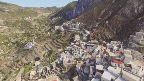 antena: la ciudad histórica en la cima de una montaña: olympos