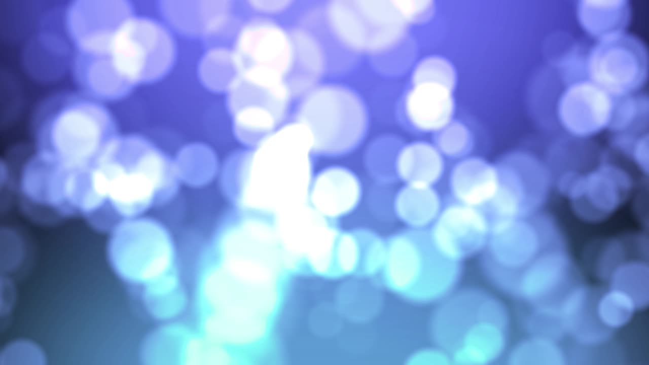 círculo de bucle sin costura bokeh luces de fondo. desenfocado de las llamaradas de fuga de luz. 4k imágenes de animaciónd
