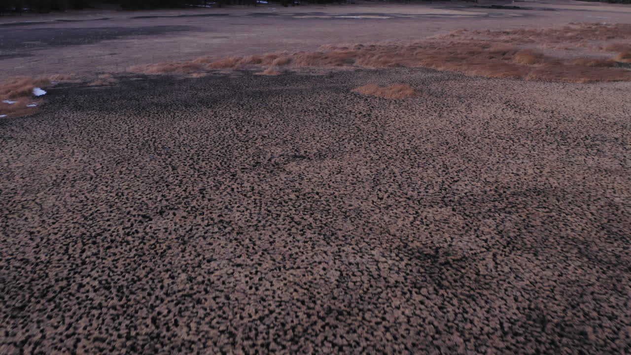 열 후 공중 비행 건조 호수