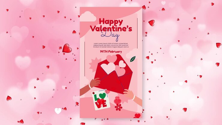 Valentine’s Day Animated Instagram Stories Template