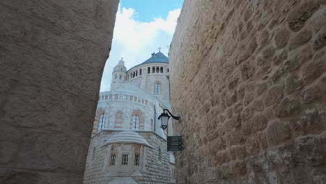 jerusalem old city church alley