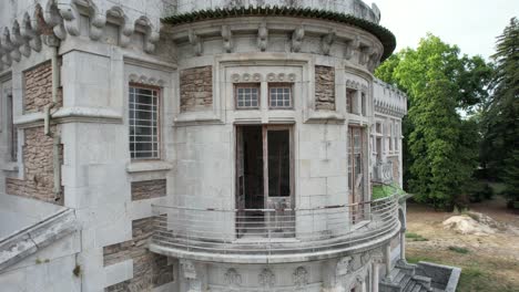 Abandoned-Palace-of-Dona-Chica,-Palmela.-Braga,-Portugal