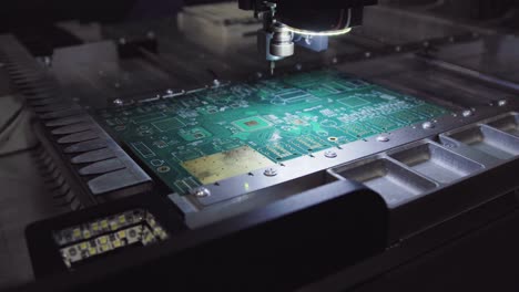 automated circuit board assembly line