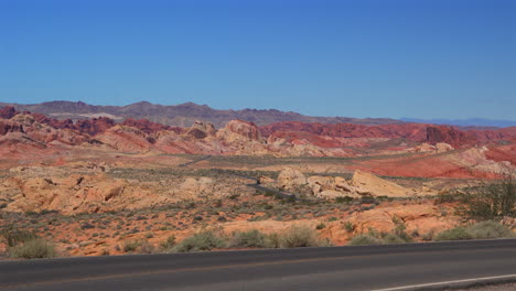 valley of fire state park nevada - wide angle landscape