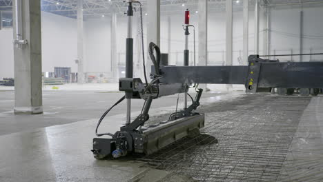 automated concrete floor pouring