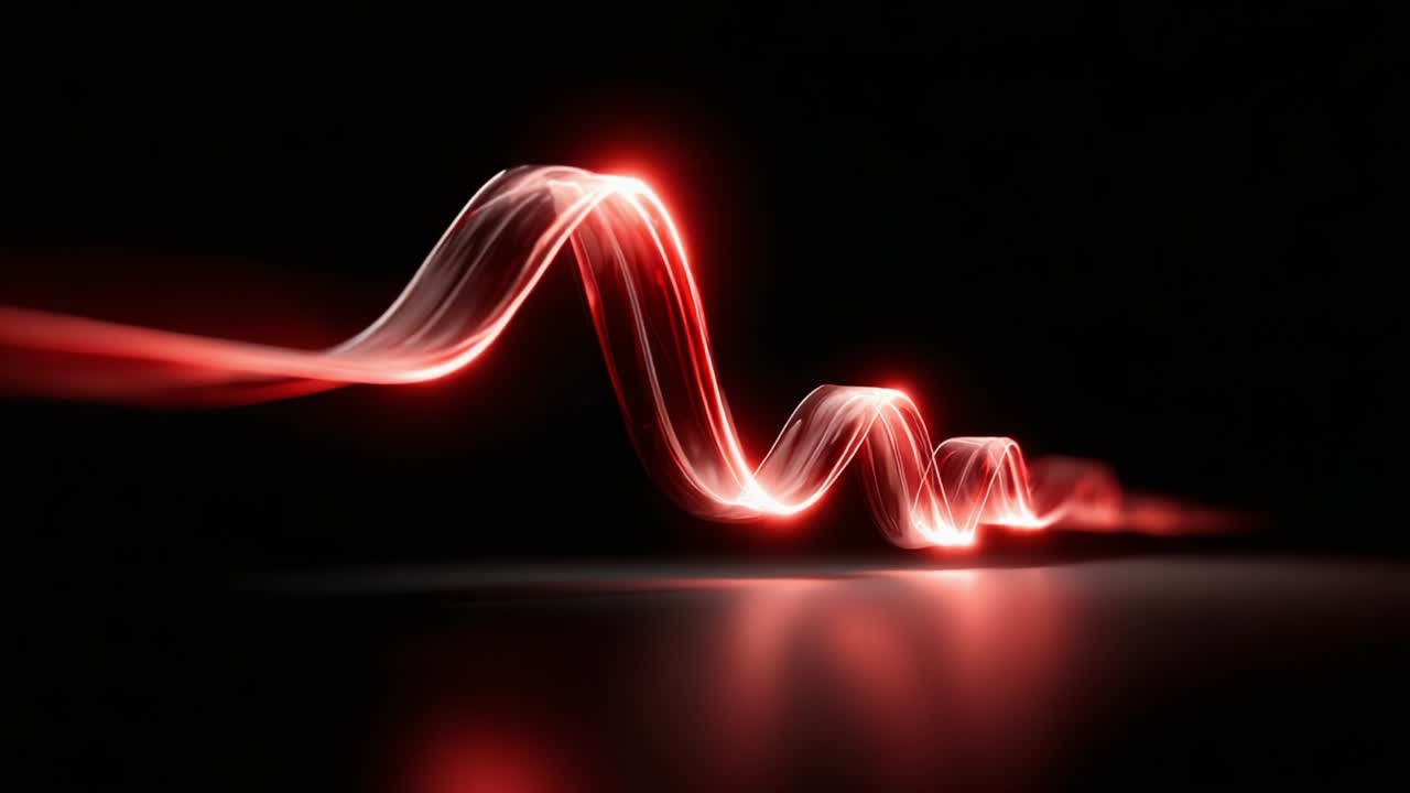Dynamic Flow of Luminescent Waves Captured in Two Frames: A Hypnotic Visual Journey Through the Swirling Patterns of Light and Motion, Emphasizing Energy and Vibrancy of Abstract Phenomena