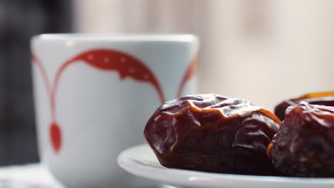 dates and tea