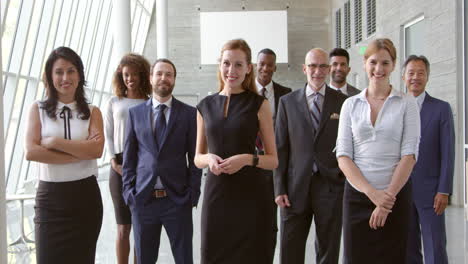 equipo de negocios multicultural en la oficina filmado en r3d