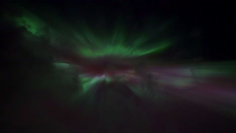 aurora borealis: stunning northern lights display