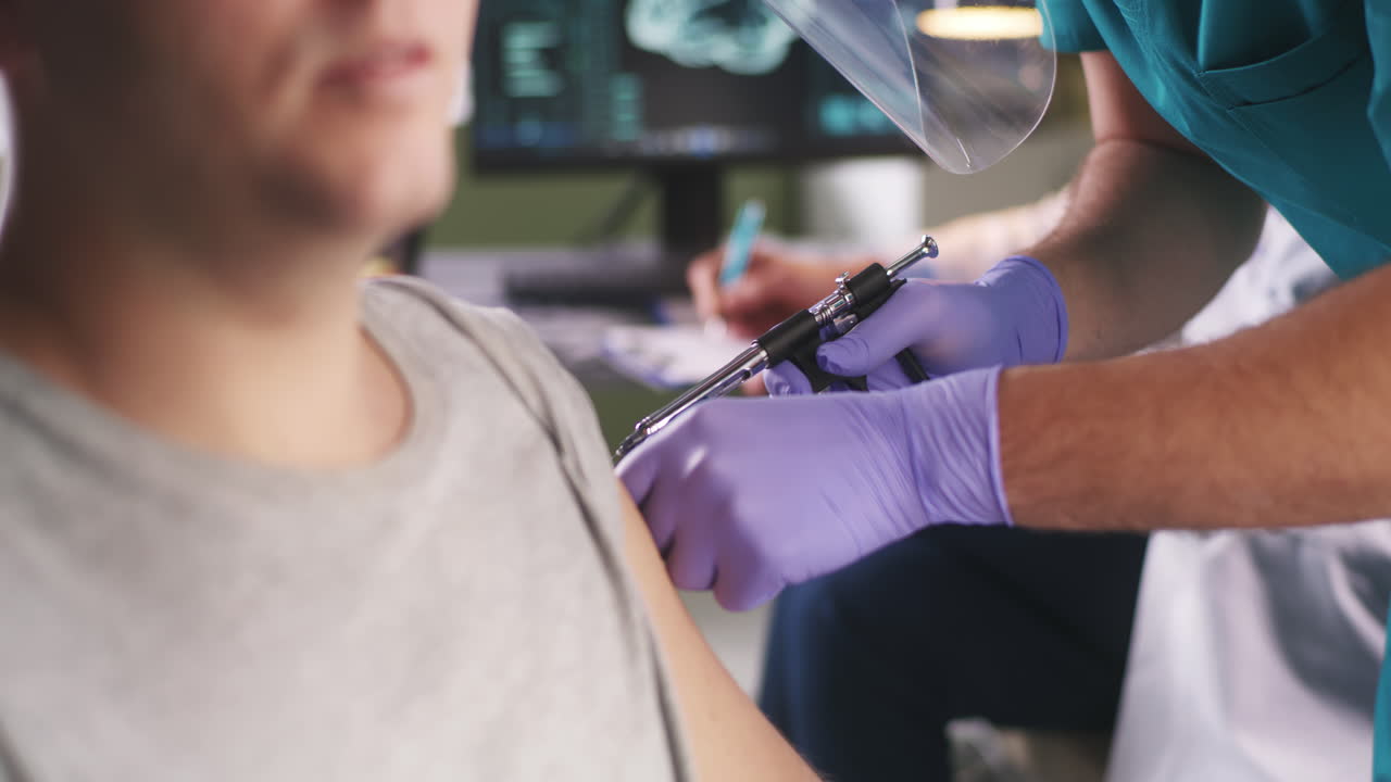 procedimiento de vacunación