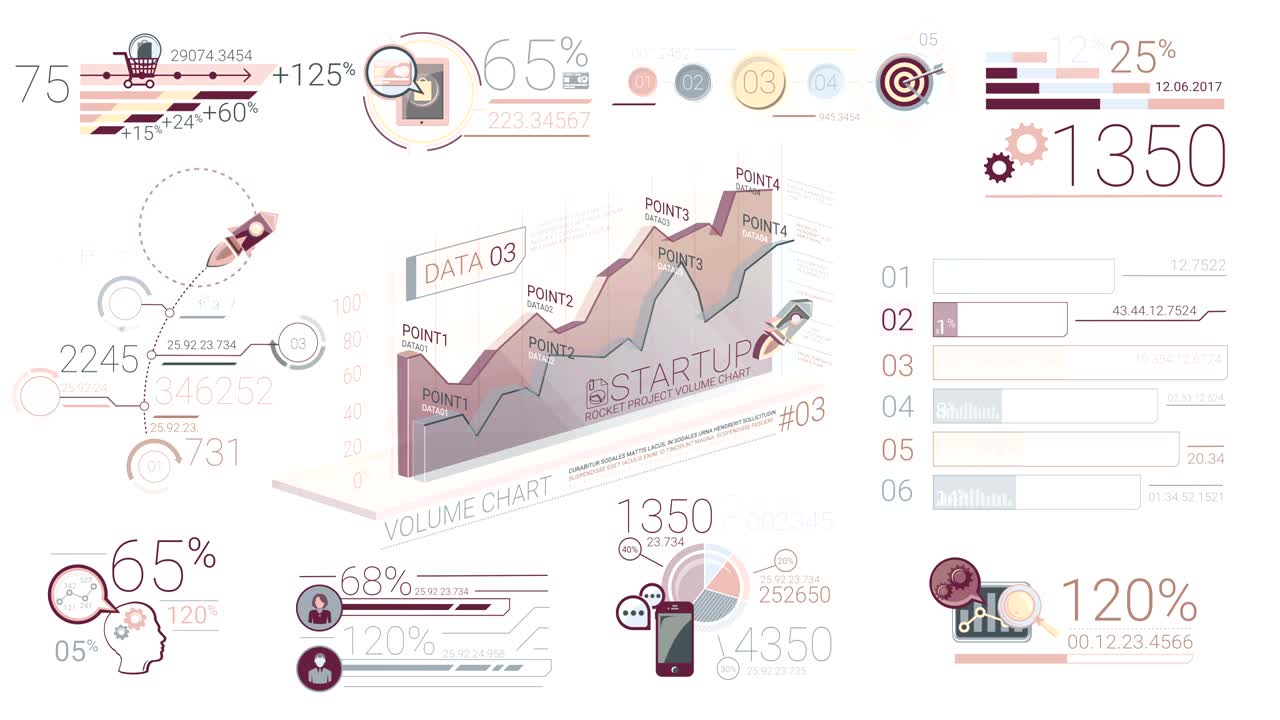 elementos infográficos corporativos