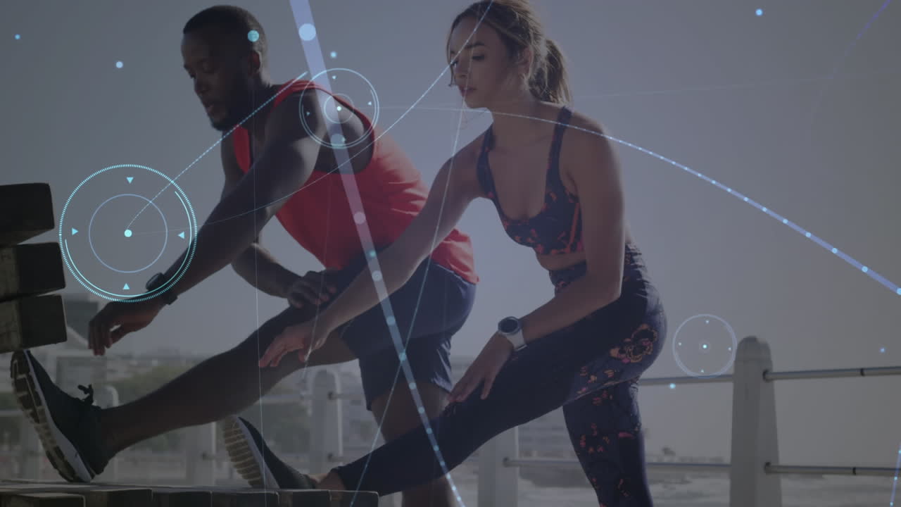 야외 운동을 하는 여성과 남성에 대한 연결 네트워크의 활성화