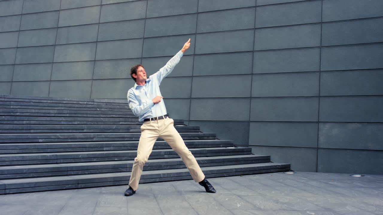 He's got a reason to dance