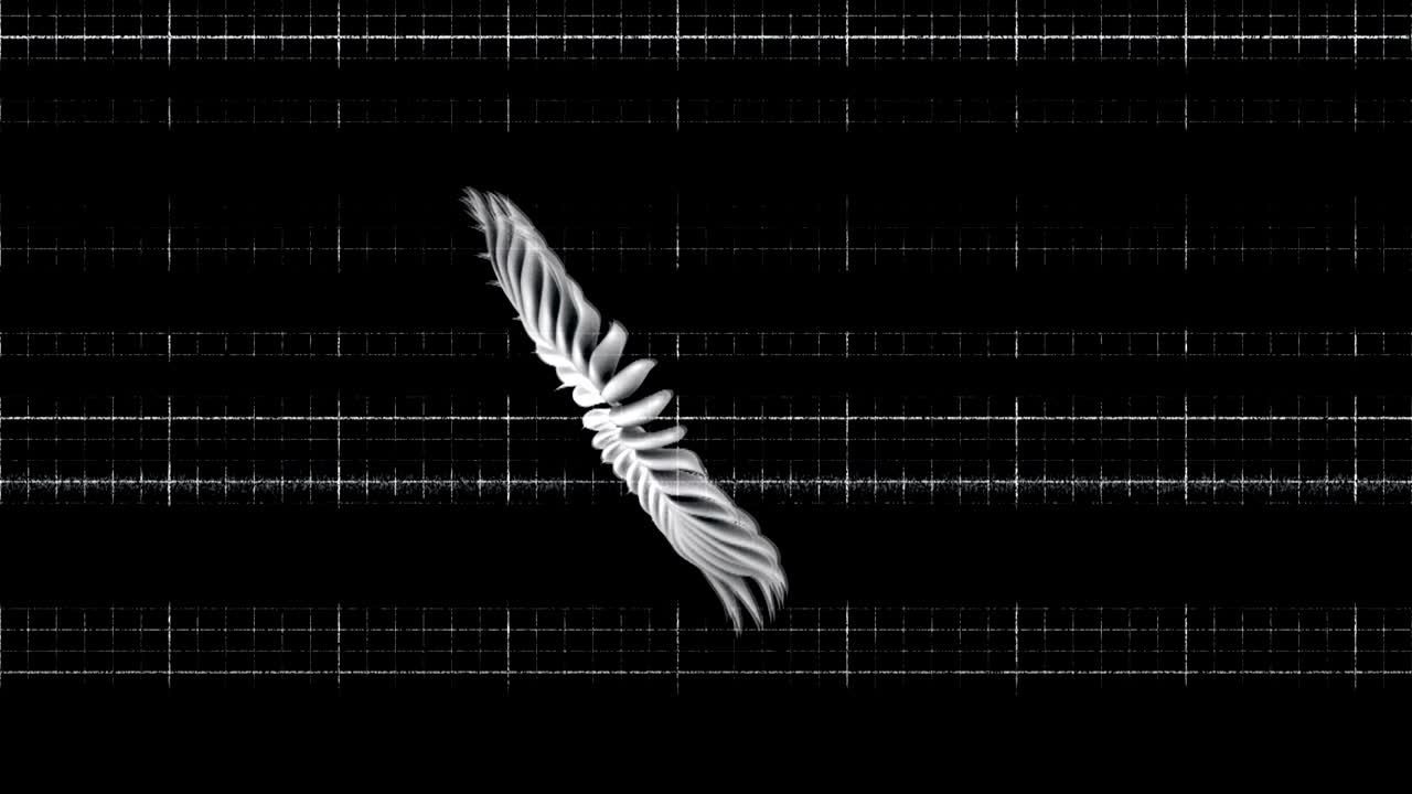 абстрактный фон вращающаяся сегментированная органическая форма