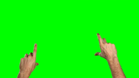 la mano de un hombre tocando la pantalla digital 4k