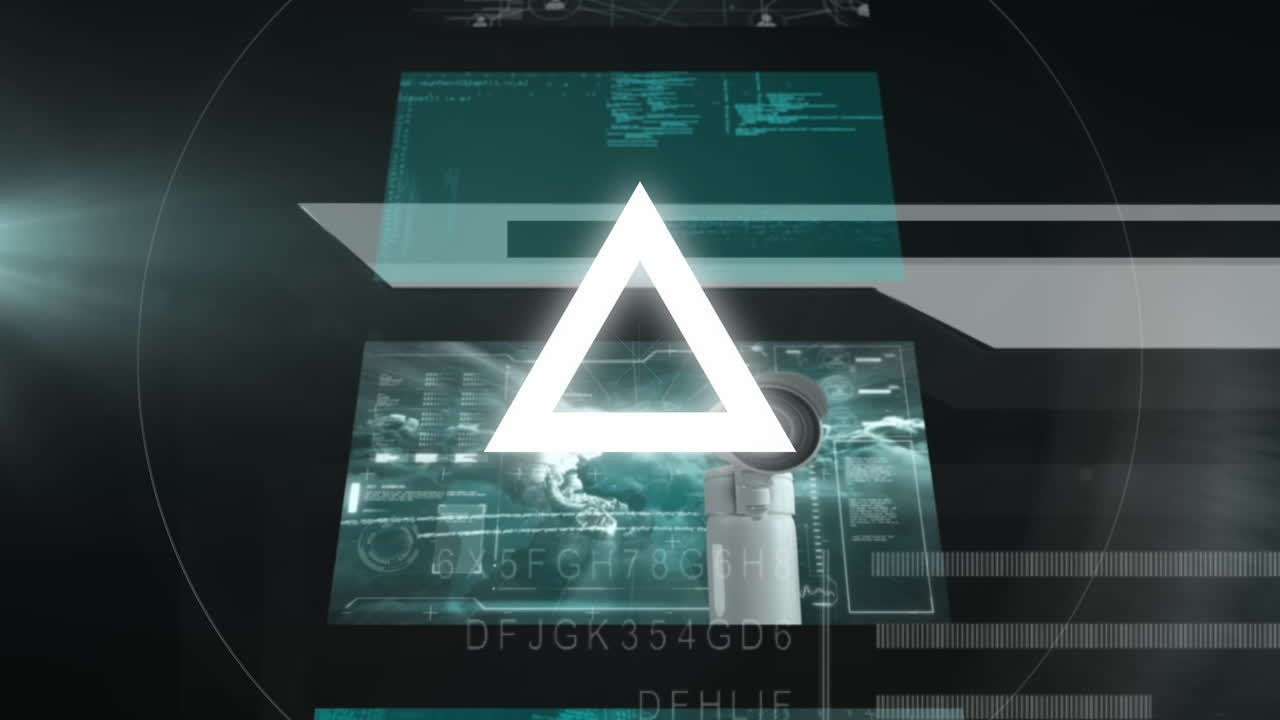 animación del alcance de la exploración sobre el procesamiento de datos