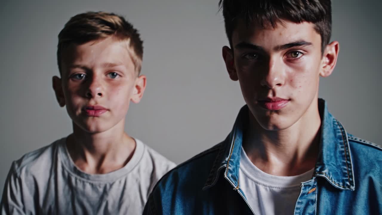 두 소년 초상화