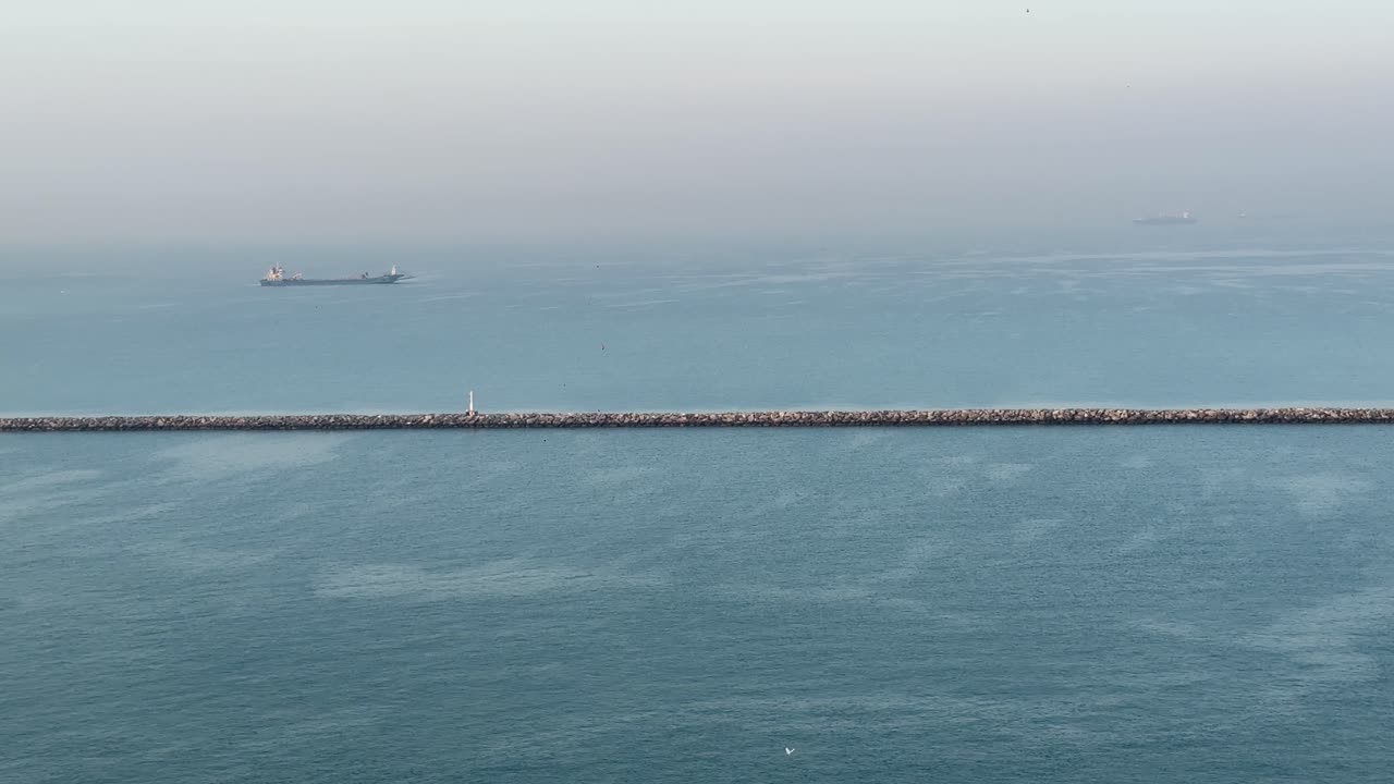 태국 만의 바다 풍경의 경치