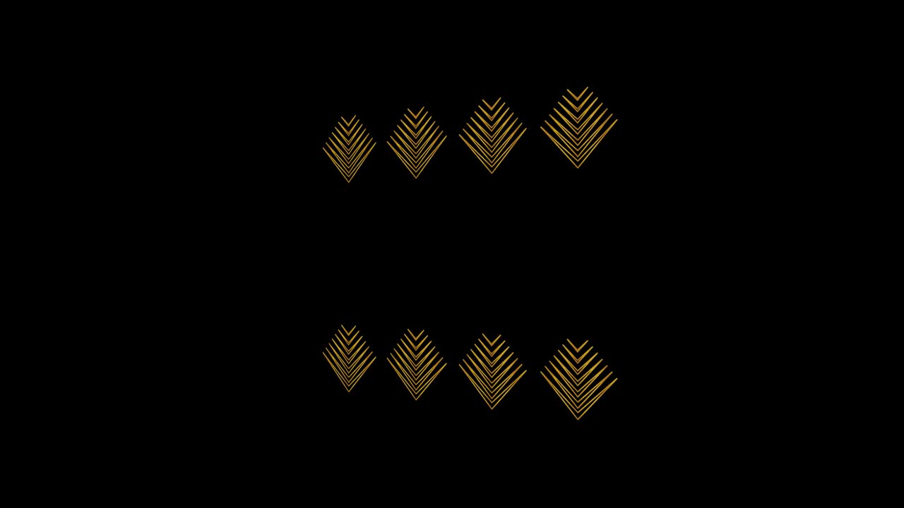 imágenes de video de fondo con motivo de art déco dorado y texturas para la composición de video