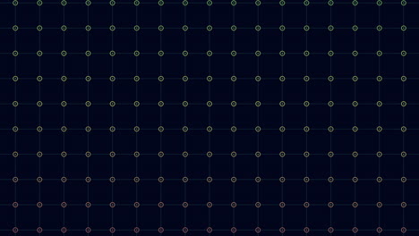 Vibrant-grid-of-overlapping-circles-in-dark-blue,-purple,-and-black