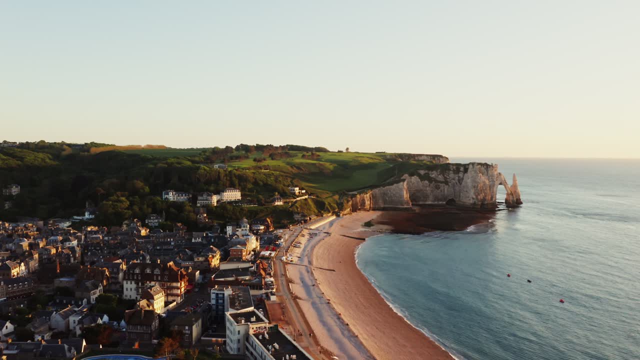 프랑스 에트레타 의 공중 사진