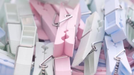 pastel clothespins