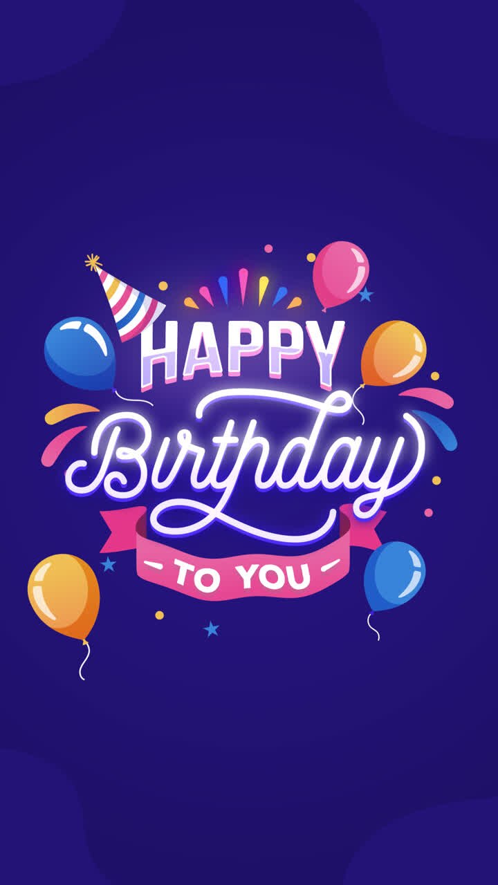Happy Birthday Graphic Design