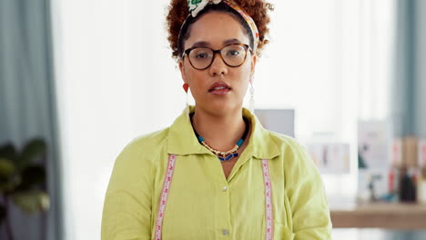 Rostro,-Pequeña-Empresa-Y-Propietario-Por-Mujer-Negra