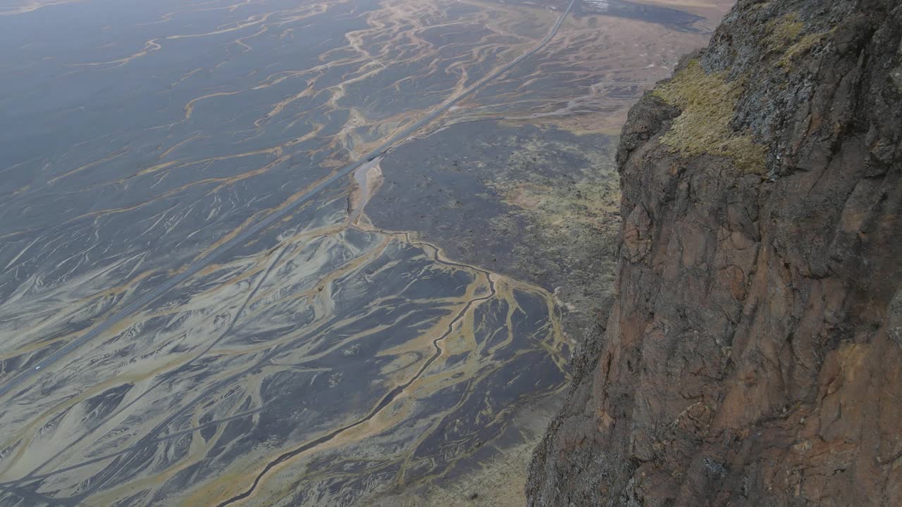 아이슬란드, 여행, 드론에 의한 자연, 불과 얼음의 땅, 왕좌의 게임, 공중, 드론, 아이슬란드 안테나, lómagnúpur