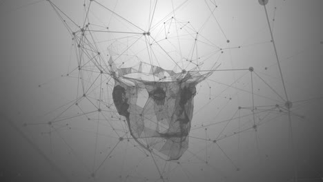 inteligencia artificial cerebro robótico digital máquina informática de aprendizaje profundo