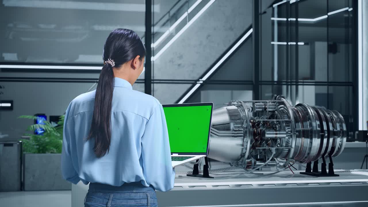 제트 엔진 설계에 종사하는 엔지니어