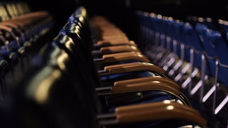 empty chairs in the theater