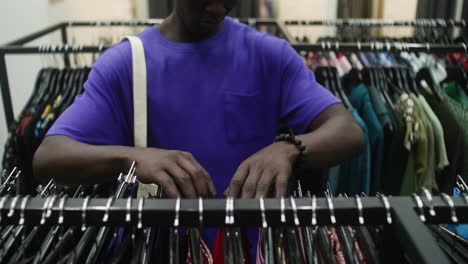 african american man in a store