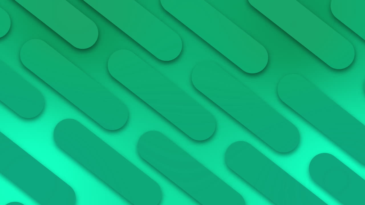 animación de las estadísticas del gráfico de la tarta verde sobre el patrón verde.