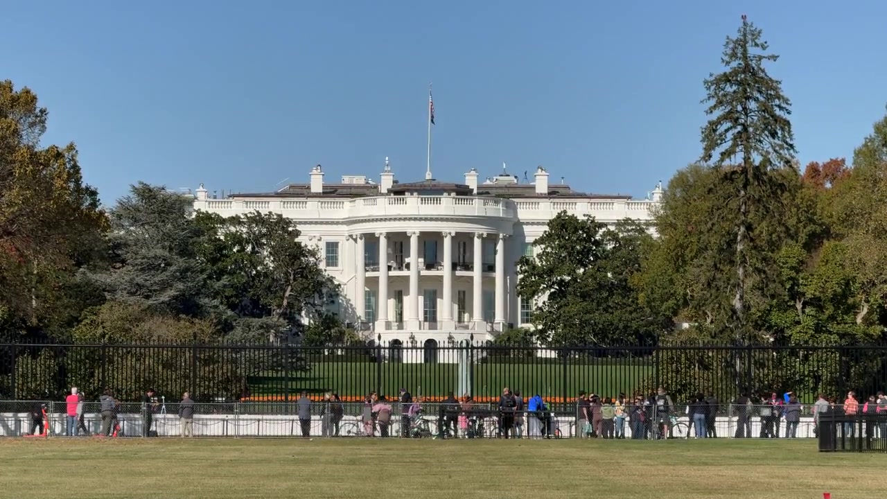 The White House in Washington DC USA