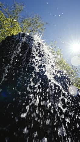 waterfall in forest