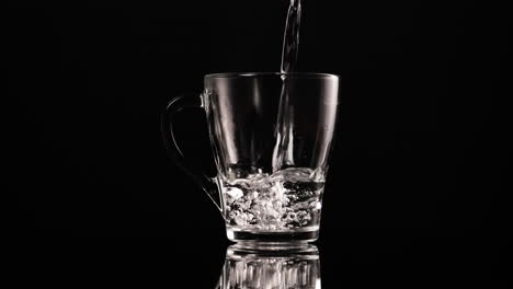 glas mit wasser