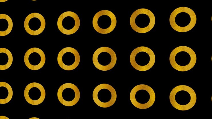 Background video footage with gold patterns and textures for video composing