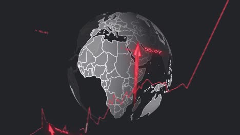 Animation-of-data-processing-over-globe