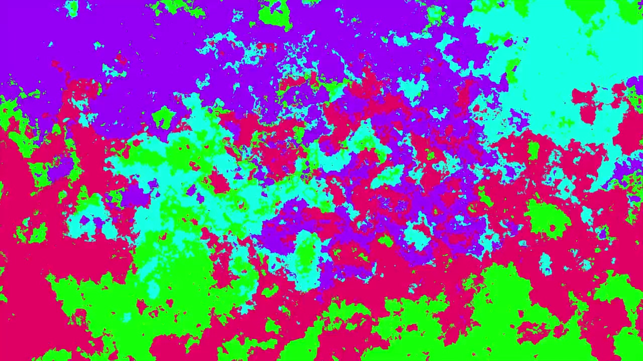 Živé abstraktní pohyblivé pozadí s měnícími se psychedelickými barvami
