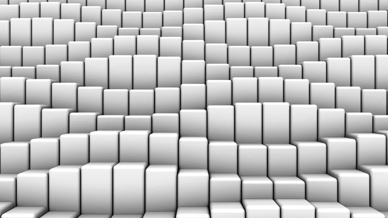 las cajas forman una onda