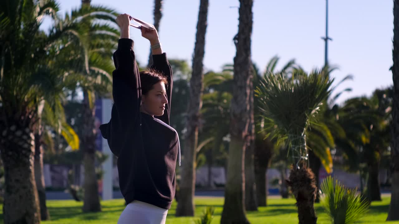 el día activo comienza con el ejercicio matutino