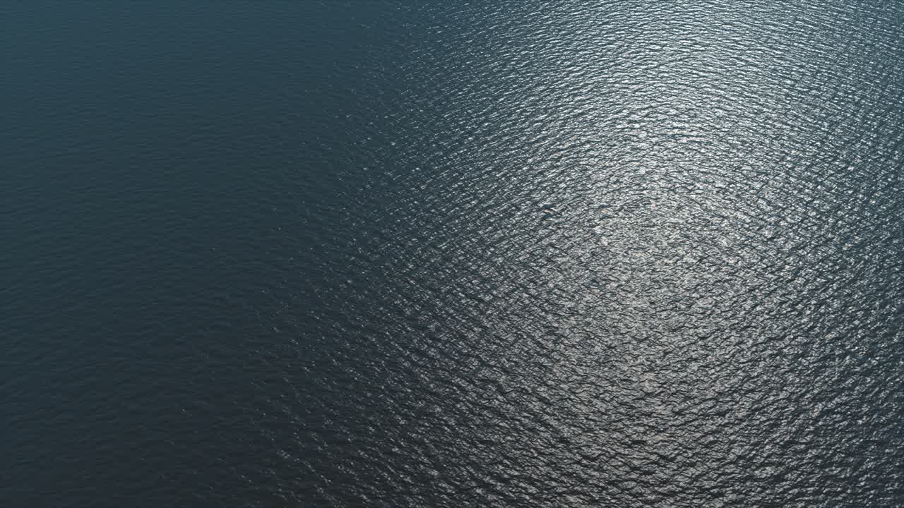 View from Above of Water Surface