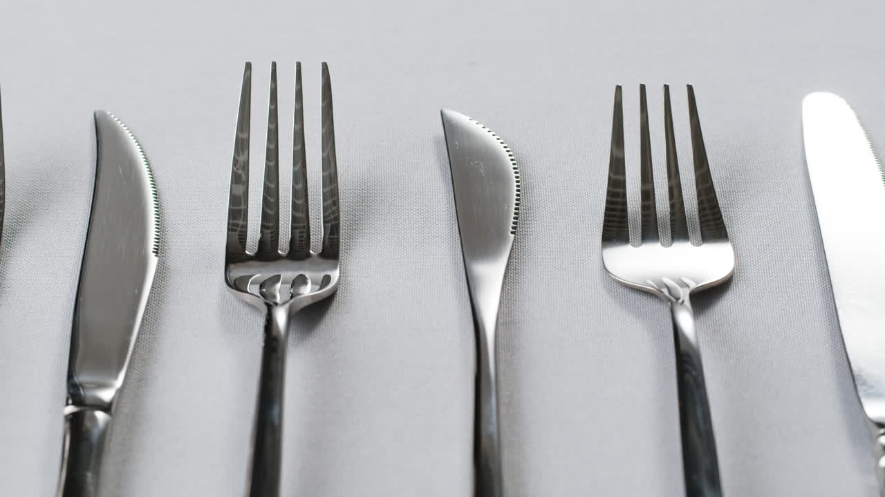 Set of Knives and Forks