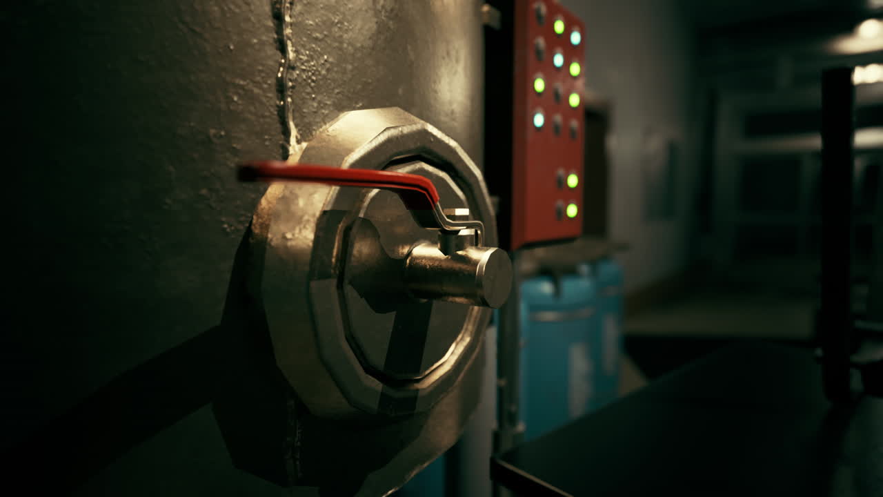 어 ⁇ 고 버려진 발전소 내부