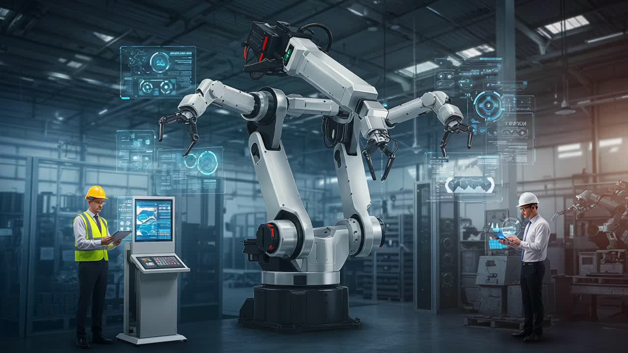 Advanced Robotics in Manufacturing: A State-of-the-Art Industrial Setup Featuring a Collaborative Robot Interacting with Human Operators and Virtual Interfaces