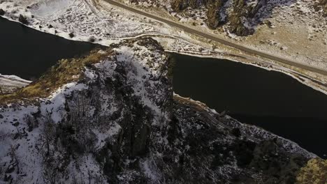 Imágenes-Escénicas-Del-Río-Madison-En-Otoño