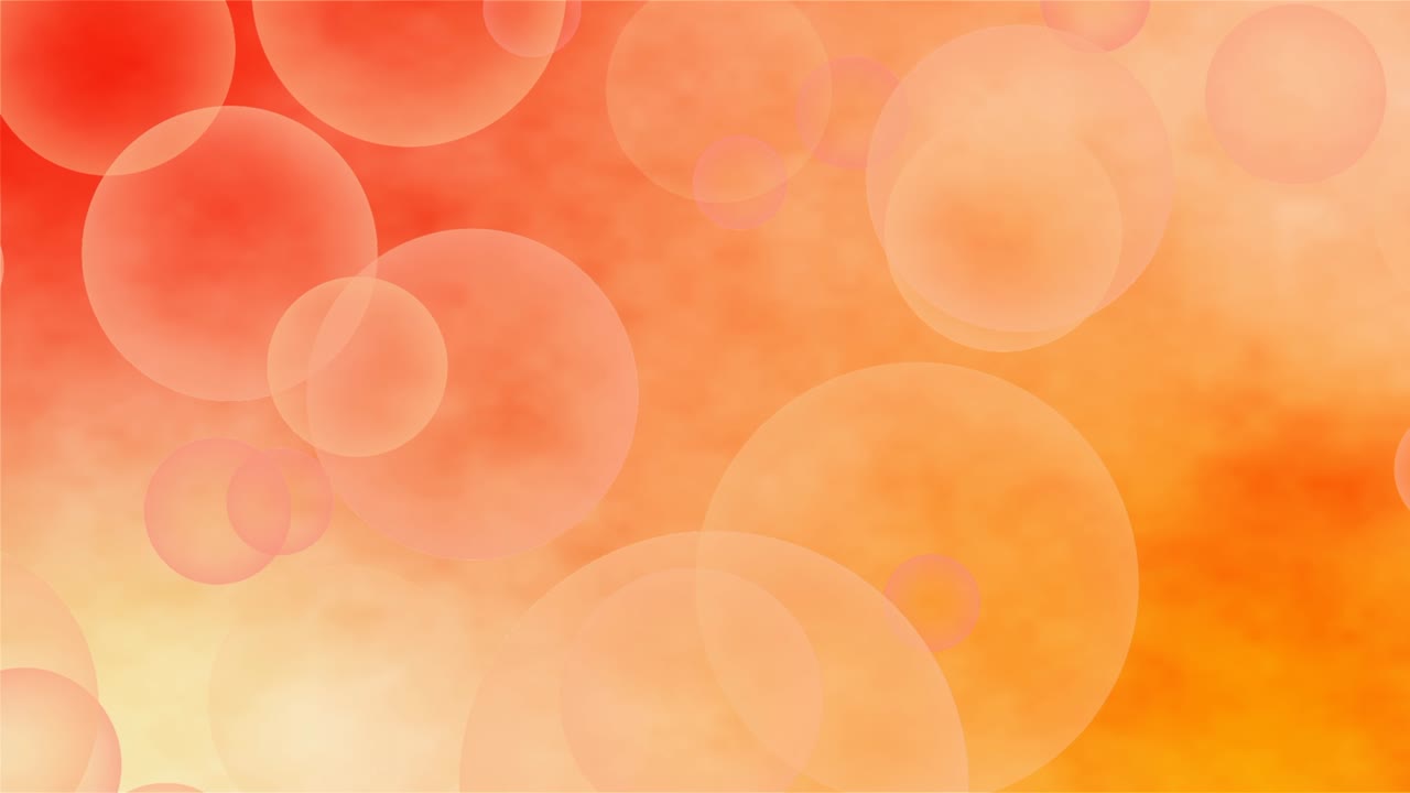 Abstract background motion with moving soap bubbles