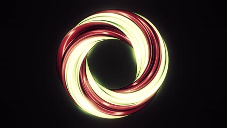diseño de espiral 3d abstracto